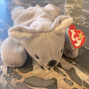 NWT Mel the Koala Ty Beanie Babies - never played with, tag has scratches